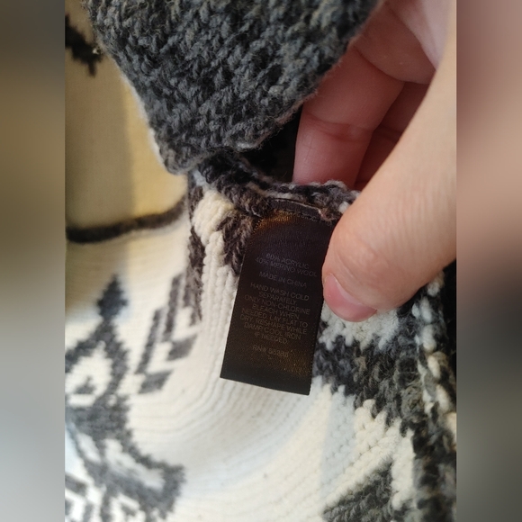 Express Merino Shawl Collar Short Sleeve Sweater Size XS - Picture 6 of 10